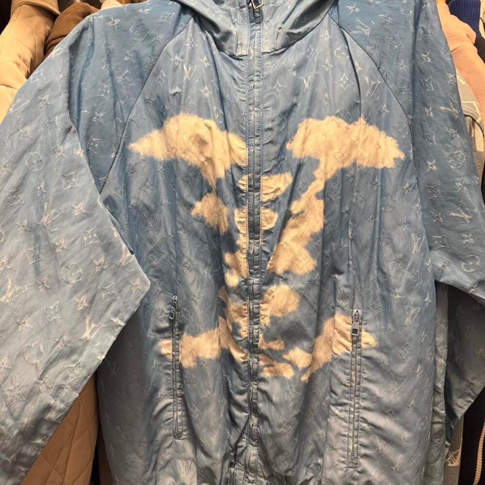 Louis vuitton monogram tie dye windbreaker